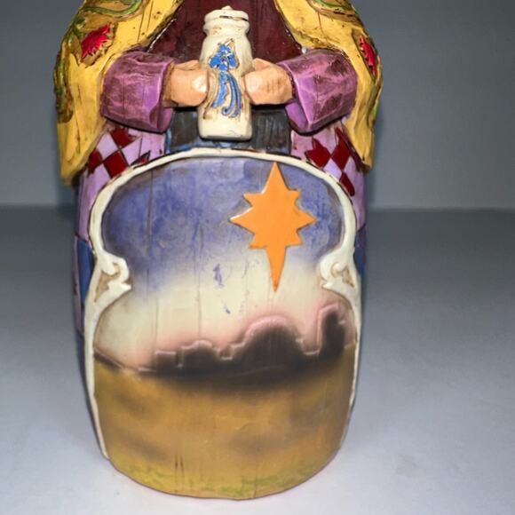 Jim Shore Three Wisemen Let Every Heart Prepare Him Room 2003 Vintage Set of 3 - Picture 13 of 16